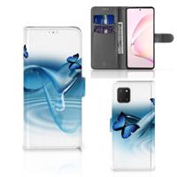 Samsung Note 10 Lite | Telefoonhoesje | Met pasjeshouder | Vlinders