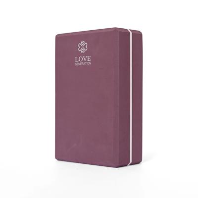 Love Generation Foam Yogablok - Peaceful Purple