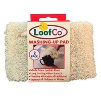 Afwasspons van Loofah Set van 2 - thumbnail