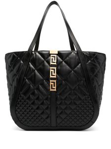 Versace sac porté épaule Greca Goddess - Noir