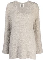 By Malene Birger pull en tweed à encolure ronde - Tons neutres