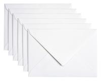 Envelop papicolor c6 114x162mm metallic parelwit