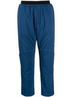 and Wander pantalon de jogging à logo imprimé - Bleu