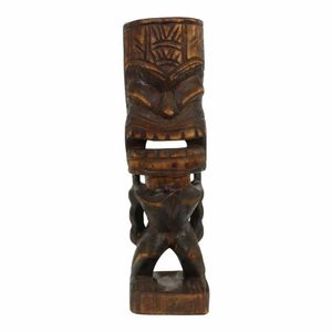 Houten Tiki Bruin Breed