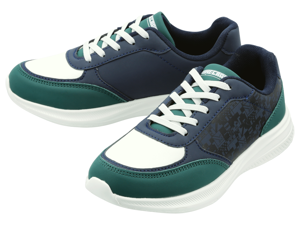 Kinder sneakers (donkergroen/nachtblauw, 33)