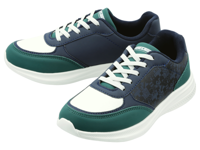 Kinder sneakers (donkergroen/nachtblauw, 33)