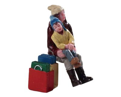 Christmas shopping break set of 2 - Lemax