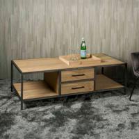 Tower Living Salontafel 'Luna' Eiken, 135 x 75cm