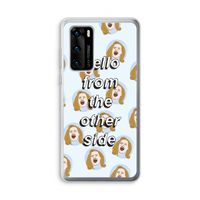 Hello: Huawei P40 Transparant Hoesje
