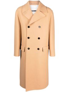 Jil Sander manteau à boutonnière croisée - Tons neutres