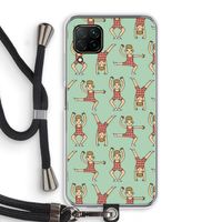 Gymboys: Huawei P40 Lite Transparant Hoesje met koord Gymboys: Huawei P40 Lite Transparant Hoesje met koord
