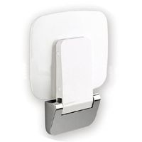 Wiesbaden douche-stoel wandmontage klapzitje zetel opklapbaar wit 32.5050