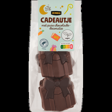 Jumbo Cadeautje met Melk en Puur Chocolade 120 g