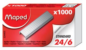 Maped nietjes 24/6, doos van 1.000 nietjes