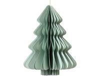 Kersthanger everlands kunstkerstboom papier groen 15cm