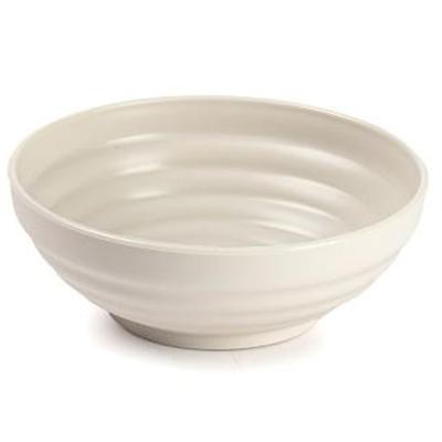 Plasticforte Kommetjes/schaaltjes - dessert/ontbijt - kunststof - D13 cm - beige