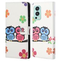 Style Series OnePlus Nord 2 5G Wallet Case - Owl Couple - thumbnail