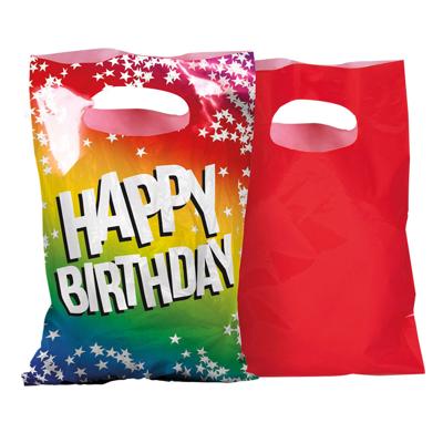 Boland Uitdeelzakjes happy birthday, 6st.