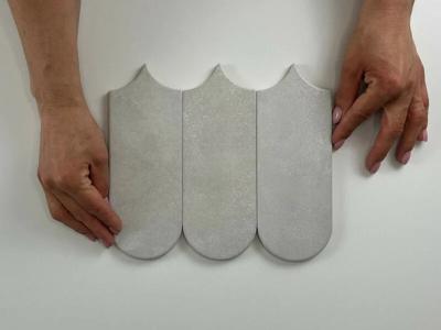 Wandtegel Alure Pearl visschub 8x21,5