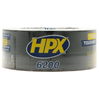 HPX 6200 Gaasband zwart (50mm x 25m) PRESTO - thumbnail