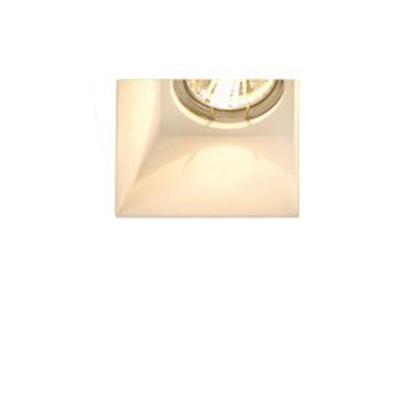SLV InbouwspotPlastra GU10 13cm wit - 148071