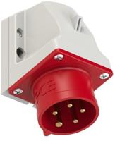 GP CEE 5P/16A/400V opbouw wcd rood met pennen - 6313159