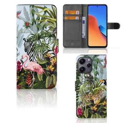 Telefoonhoesje | Met pasjeshouder | voor Xiaomi Redmi 12 Jungle