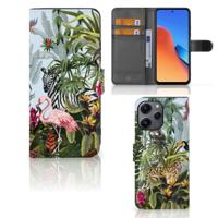 Telefoonhoesje | Met pasjeshouder | voor Xiaomi Redmi 12 Jungle