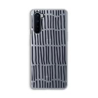 Moroccan stripes: OnePlus Nord Transparant Hoesje - thumbnail