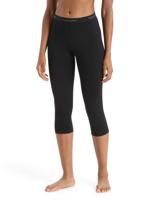 Icebreaker Merino 200 Oasis 3/4 Thermobroek Dames Black M