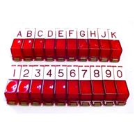 Seeburg Drukknoppen Set (Rood/Wit) Model 100G / W / R / J Seeburg Drukknoppen Set (Rood/Wit) Model 100G / W / R / J
