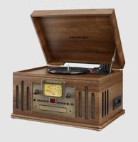 Crosley Musician 8-in-1 Entertainment System - Walnoot Crosley Musician 8-in-1 Entertainment System - Walnoot