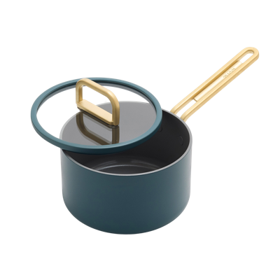 GreenPan™ Stanley Tucci™ Ceramic Nonstick 16cm/1.9L Saucepan with Lid, Venetian Teal