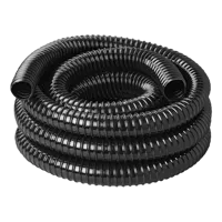 Pro Plus AFVALWATERSLANG ZWART 5,00M / 25MM