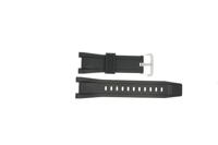 Horlogeband Casio GST-210B-1A / GST-400 / GST-410 / GST-S100 / GST-S110 / W100G / W110 Kunststof/Plastic Zwart 27mm