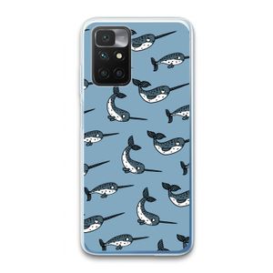 Narwhal: Xiaomi Redmi 10 Transparant Hoesje