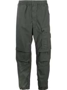 Stone Island pantalon cargo à motif Compass signature - Vert