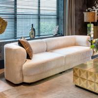 Richmond Bank 'Davina' 250cm, kleur Cream fusion