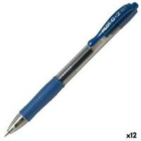 Gelpen Pilot G-2 07 Blauw 0,4 mm (12 Stuks)