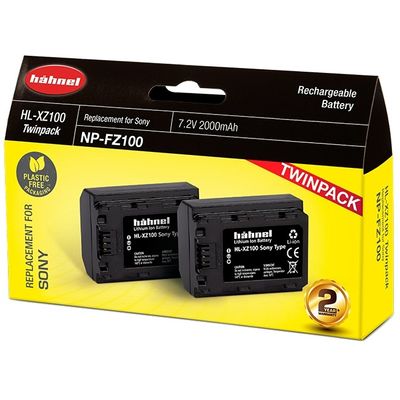 Hähnel HL-XZ100 Twin Pack - Sony NP-FZ100