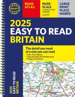 Wegenatlas Philip's Easy to Read Road Atlas of Britain 2025 | A4-Formaat | Ringband | Philip's Maps - thumbnail