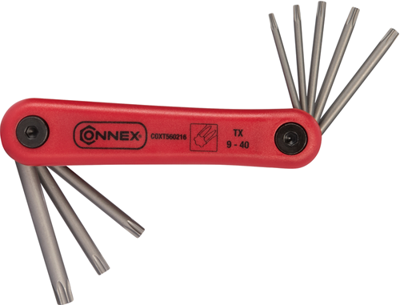 Connex inbussleutelset tx 9-40 8-delig - coxt560216
