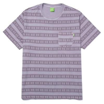HUF Cooper Stripe S/S Knit Top Casual T-shirt Heren M