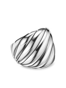 David Yurman bague Sculpted Cable en argent sterling