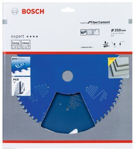 Bosch Accessoires Expert for Fibre Cement cirkelzaagblad EX FC B 250x30-6 - 1 stuk(s) - 2608644349 - 2608644349