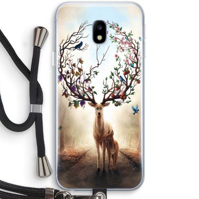 Seasons Change: Samsung Galaxy J3 (2017) Transparant Hoesje met koord