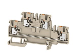 A2T 2.5  (50 Stück) - Feed-through terminal block 5,1mm 24A A2T 2.5