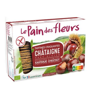 Tamme kastanje crackers bio