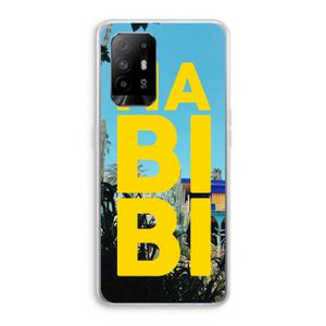 Habibi Majorelle : Oppo A94 5G Transparant Hoesje