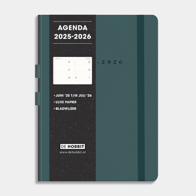 Luxe A5 Agenda 2025-2026 Suede Look
